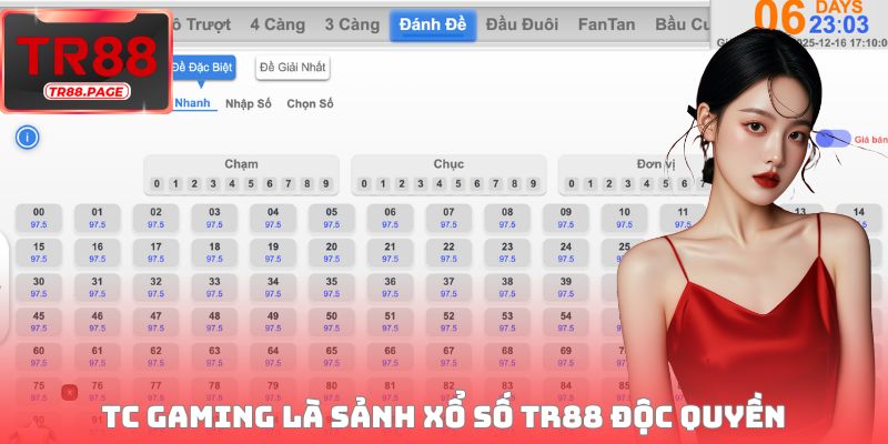 TC Gaming là đối tác độc quyền của TR88